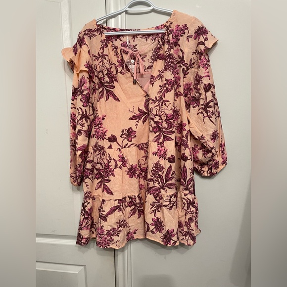 NWT Free People Long Sleeve Dress - Picture 4 of 8
